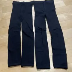 HEATTECH キッズレギンス 140cm 黒色