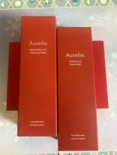 Aurelie 保湿クレンジングウォーターと洗顔料セット