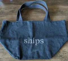 ships 黒 トートバッグのサムネイル
