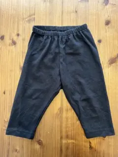 ユニクロ☆エアリズムパンツ☆100☆七分丈☆ブラック黒