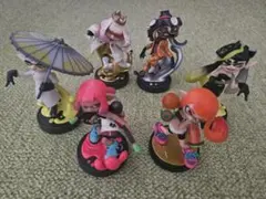 amiibo スプラトゥーン 6体セットのサムネイル