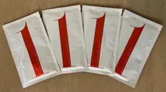 Lu Lu Lun ONE WHITE フェイスマスク (1枚入×4袋)