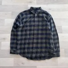 00s oldgap ブロックチェック　ネルシャツ　XL y2k