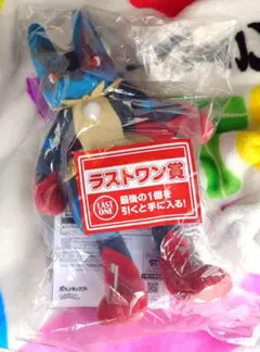 一番くじ　ポケモン　メガシンカ　ラストワン賞　メガルカリオ　ぬいぐるみ