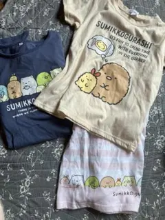 すみっコぐらしTシャツ　チュニックワンピース　ロンT 130 2枚140 1枚
