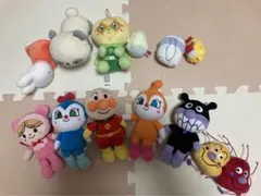 アンパンマン ぬいぐるみ バイキンマン ドキンちゃん コキンちゃん メロンパンナ