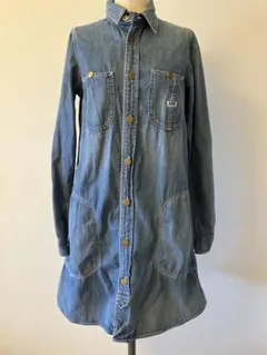 最終値下げ❗️Lee デニムシャツワンピース