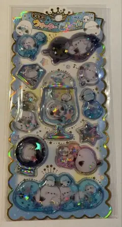 ウォーターinシール シマエナガ