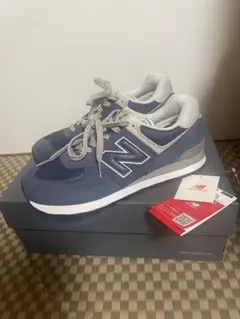 New Balance ML574EVN ネイビー 26cm 新品定番人気モデル