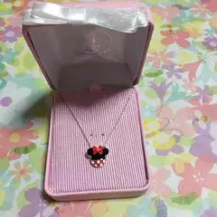 値下げ＊【アメリカディズニー限定】ミニーちゃんネックレス