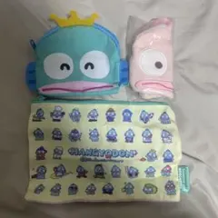 サンリオ ハンギョドン ピンクハンギョドン ポーチ ガチャガチャ 3種セット