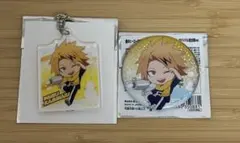 ヒロアカ　上鳴 電気　ジャンフェス　サバイバル雪合戦 缶バッジ　アクキー