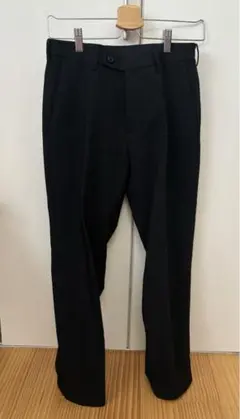 UNIQLO メンズ　スラックス 黒　ウエスト70cm, 股下約65.5cm