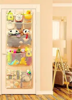 メッシュ ウォールポケット ぬいぐるみ入れ