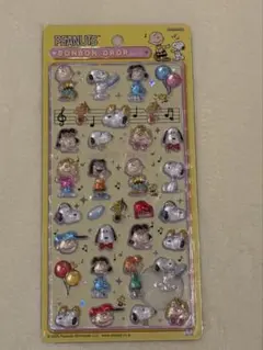 【正規品】ボンボンドロップシール　PEANUTS スヌーピー