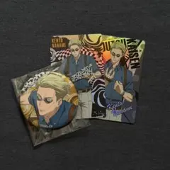 呪術廻戦　七海健人　缶バッジ　カード