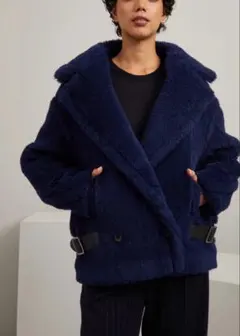 未使用品Max Maraテディベアコート バイカージャケット 34/XS - メルカリ