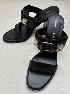 Proenza Schouler サンダル ブラック38のサムネイル