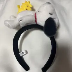 ユニバ　スヌーピー　ウッドストック　カチューシャ