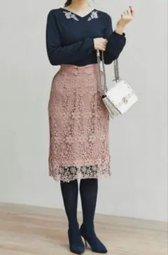tocco＊フラワーレーススカートのサムネイル