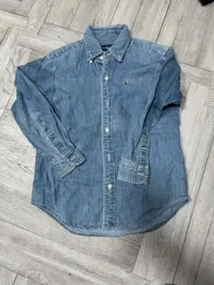 Ralph Lauren デニムブルー 長袖シャツ