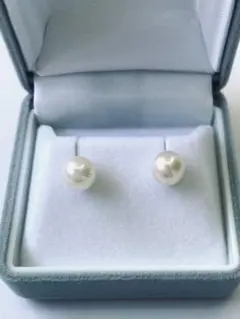 真珠スタッドピアス ホワイト