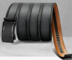 メンズベルト ブラックとブラウン2本セット　 バックル2種類　長さ113cm