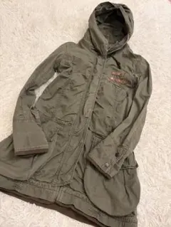 AVIREX ミリタリーコート モッズコート レディース L y2k