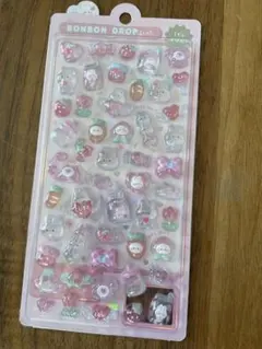 正規品　ボンボンドロップシール　ももいろボンボン