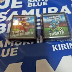 2025 jリーグ マスコットフレームマグネット FC東京、川崎フロンターレ