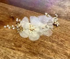 ブライダル　ヘアアクセサリー　ヘッドドレス