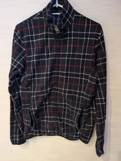 UNIQLO チェック柄 ジャケット S フリース　冬　シンプル　おしゃれ