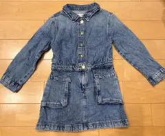 ZARA デニムワンピース　size7 122cm