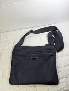 美中古】PRADA プラダ ウエストバッグ 三角プレート スタッズ 干場義雅