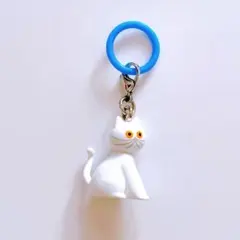 umao めじるしアクセサリー しろねこガチャガチャ