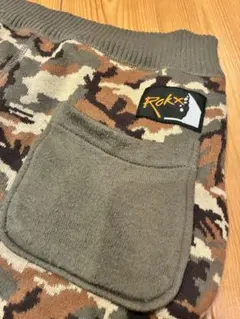 ROKX 迷彩　カモフラ　スウェットパンツ　ジョガー　スキニー　M グラミチ