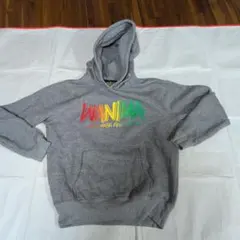 本日中タイムセールWANIMA パーカー グレー レインボーロゴ