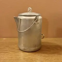 美品　Coleman ステンレス パーコレーター　コールマン　廃盤　レア コールマン ステンレス製パーコレーター 木製ハンドル付き 6