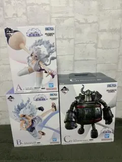 一番くじ　ワンピース　思い描く未来　A.B.C賞3体セット