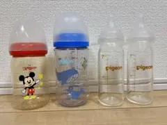 Pigeon 哺乳瓶 4本セット　母乳実感