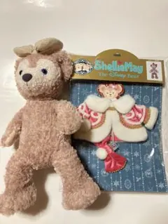 シェリーメイぬいぐるみ　クリスマスコスチューム　セット　ディズニー