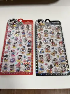 ミッキー・ミニー ウォーターシールセット 2枚