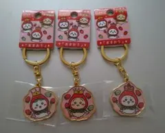 ちいかわ　ご当地キーホルダー　あまおう　3点セット
