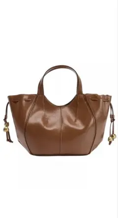 Zara 2way ショルダーバッグ ブラウン