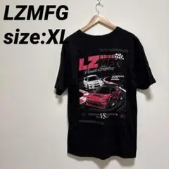 【US古着】エルゼット・エムエフジー 半袖シャツ Tシャツ レーシング XL