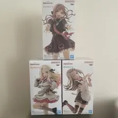 学園アイドルマスター ESPRESTO 姫咲莉波 十王星南 篠澤広 3体セット