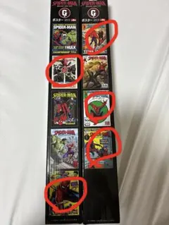 スパイダーマン Happyくじ G賞 ポスター 5本セットのサムネイル