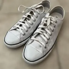 ミ*コ様 ◉CONVERSE ALL STAR レザー27.5cm ホワイト　白