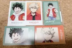 僕のヒーローアカデミア 記念撮影ver. イラストカード 緑谷出久 爆豪勝己