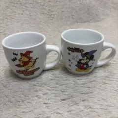 ディズニー　ハロウィン ミニマグカップ 2個セット